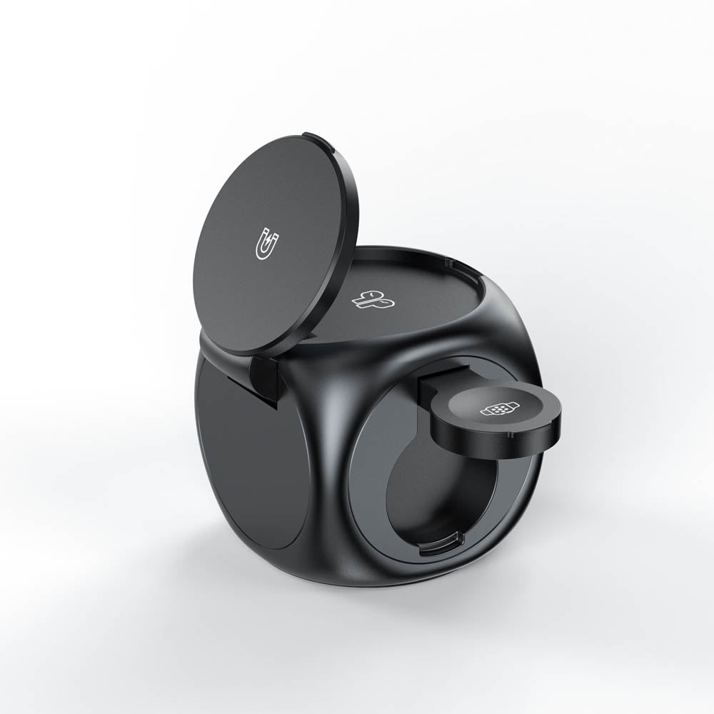 FluxSphere 3 in 1 MagSafe 충전 스탠드 
