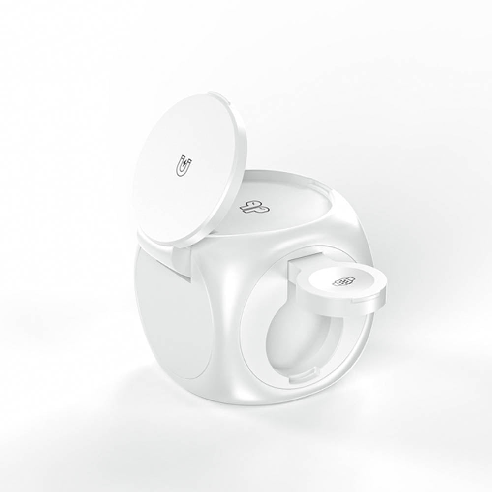FluxSphere 3 in 1 MagSafe 충전 스탠드 