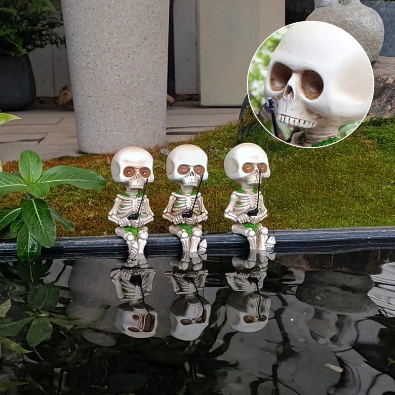 Fishorror Fishing Skeleton Halloween Decor | BUY 1 GET 1 FREE