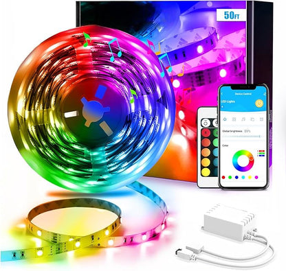 App And Remote Controlled Bluetooth LED Stripe Lights