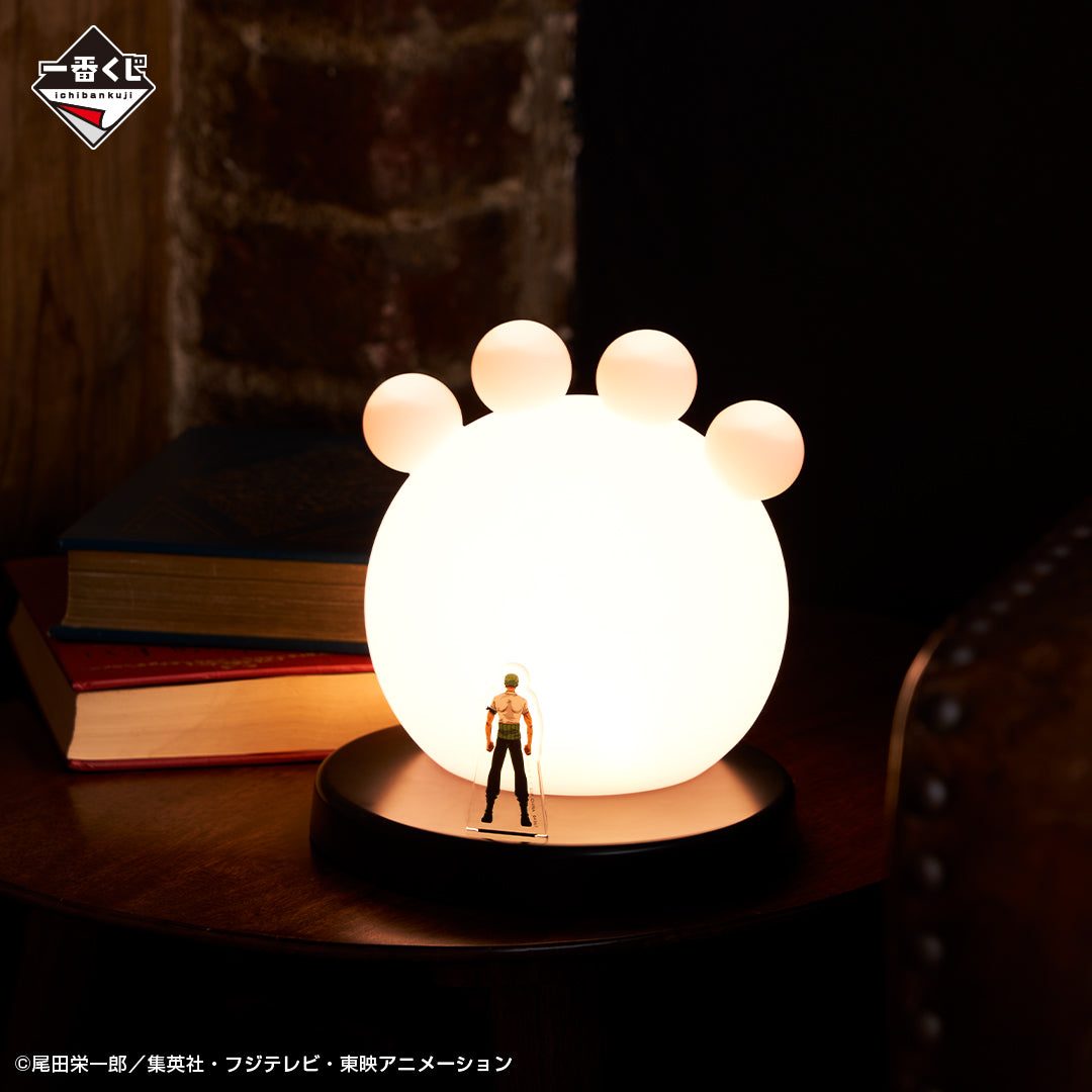Figurine One Piece - Bartholomew Pain & Fatigue Room Light Ichiban Kuji Flame