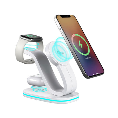 iFlow Trio 3 in 1 MagSafe 무선 충전기 
