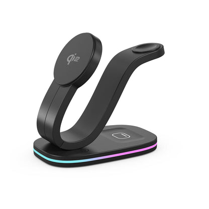 iFlow Trio 3 in 1 MagSafe 무선 충전기 