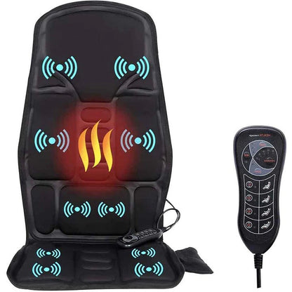 Fashionable Massage Chair Cushion With Heated Neck Pillow
