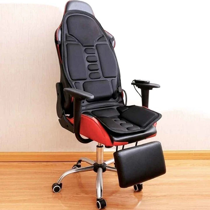 Fashionable Massage Chair Cushion With Heated Neck Pillow