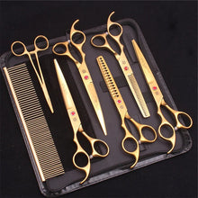 Professional dog grooming scissors
