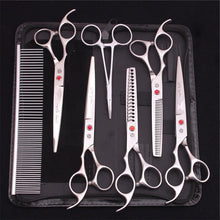 Professional dog grooming scissors
