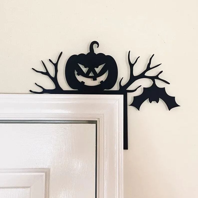 Spookopper Metal Halloween Door Topper