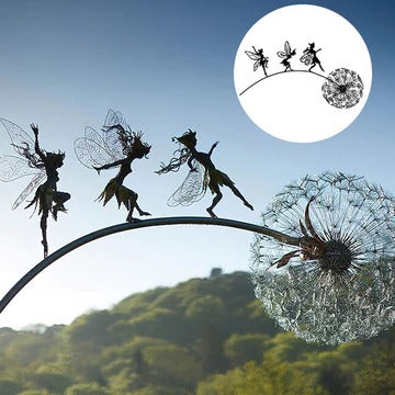 Fairy Steel Garden Sculptures
