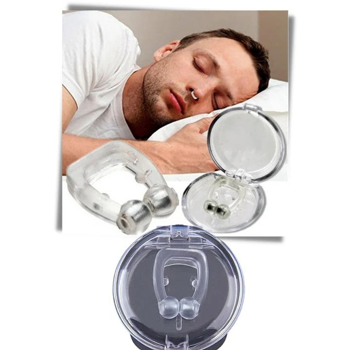 Nose plug to stop snoring