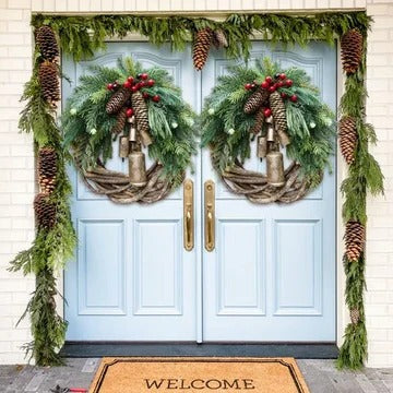 Farmhouse Christmas Wreath