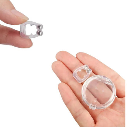 Nose plug to stop snoring