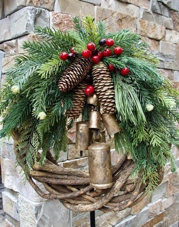 Farmhouse Christmas Wreath