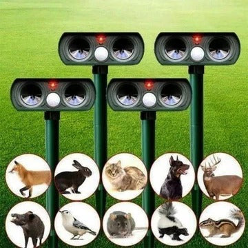 Infrared Solar Powered Animal Pest Repeller (1 Repeller)