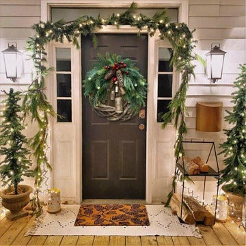 Farmhouse Christmas Wreath