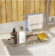 Adjustable Storage Shelf For The Sink