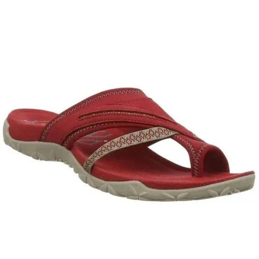 Sandals For Women Comfortable Casual Cross Strap Flip-flops