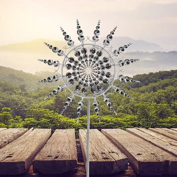 New Anti-Rust Magical Metal Windmill-Kinetic Metal Wind Spinners