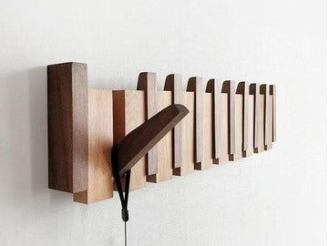 Handmade Wooden Coat Rack
