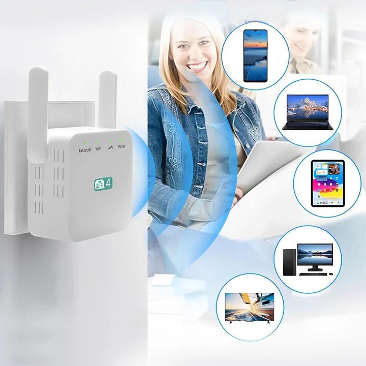 Powerful Long-Range WiFi Repeater