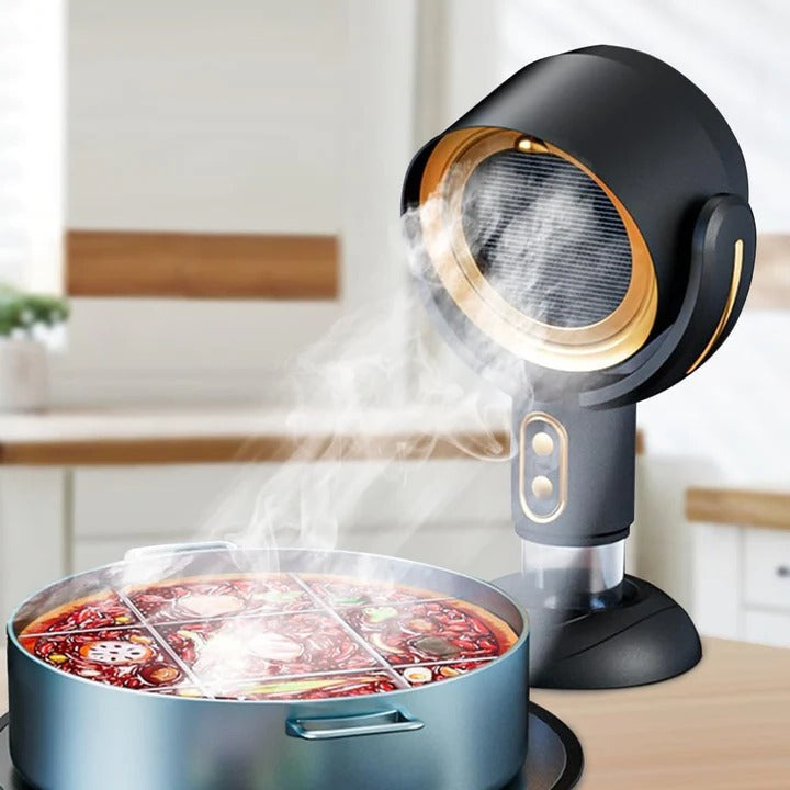Portable Extractor Hood, Powerful and  Rechargeable
