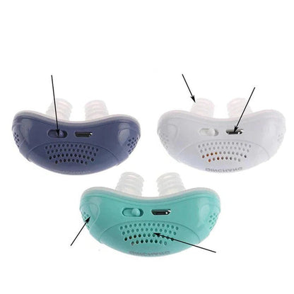 Silent anti-snoring device