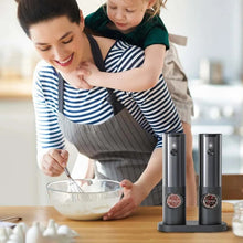 Elegant Electric Salt And Pepper Mill With Rechargeable Battery