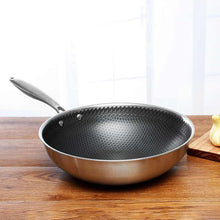 Non-Stick Stainless Steel Frying Pan