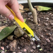 Portable Weeder Tool with Iron Loop Handle