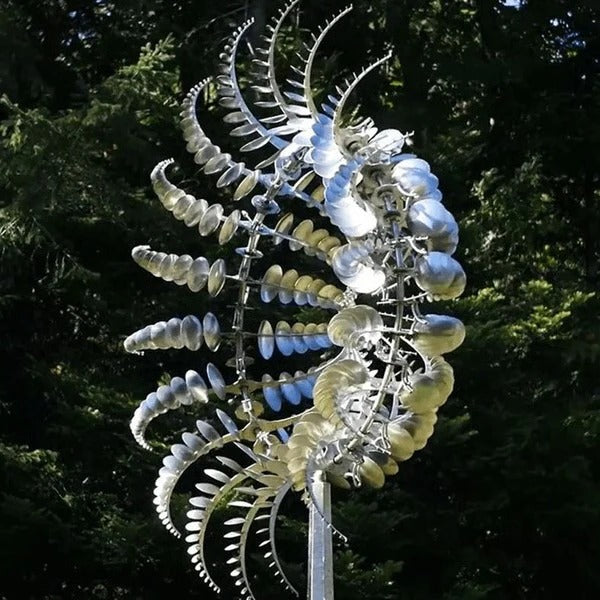 Metal Garden Windmill