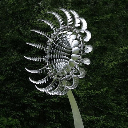 Metal Garden Windmill