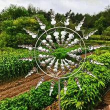 Metal Garden Windmill