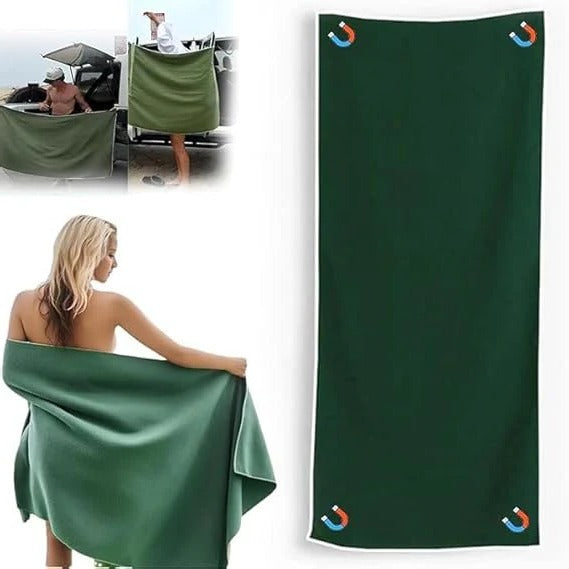 Magnetic Quick-Dry Beach Towel