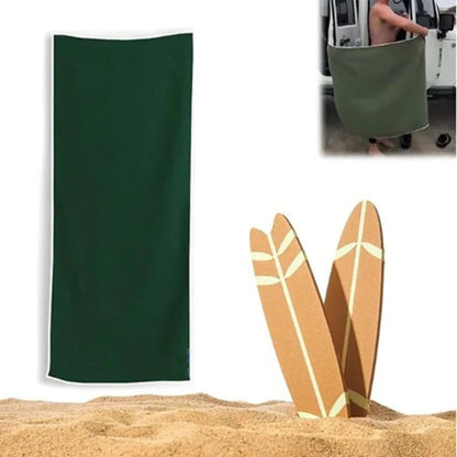 Magnetic Quick-Dry Beach Towel