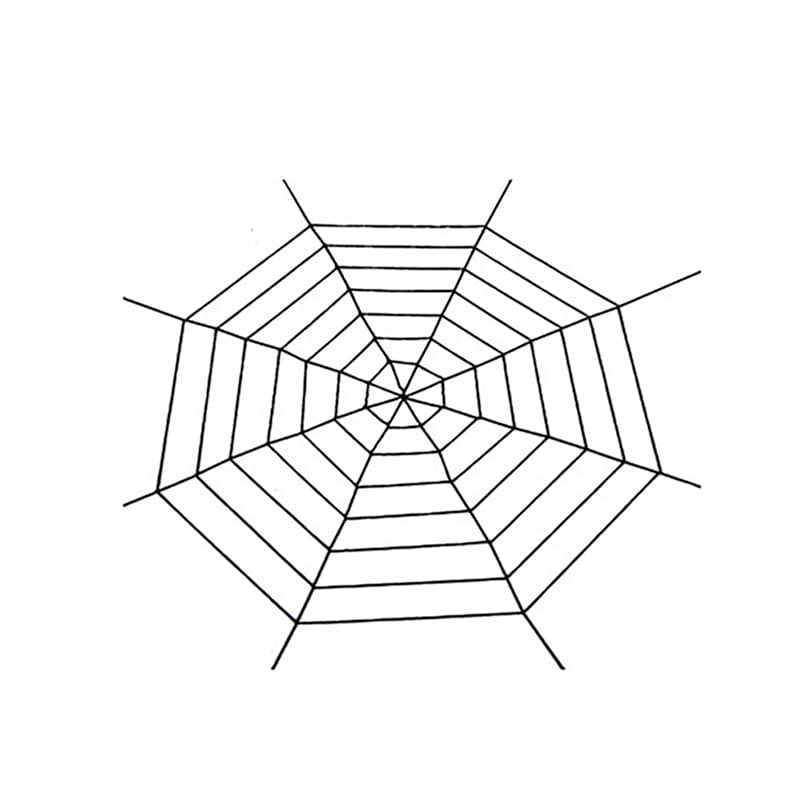 Webby Giant Halloween Spider Web