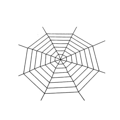 Webby Giant Halloween Spider Web