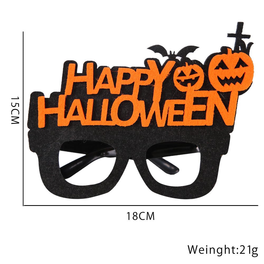 Ooglies Halloween Cartoon Plastic Glasses