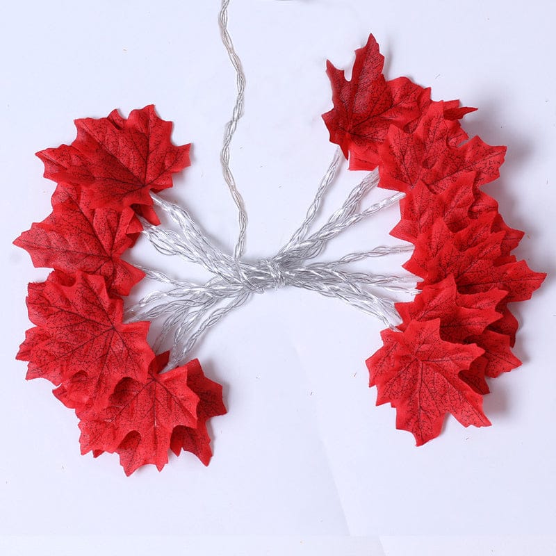 Mapelite Halloween Maple Leaf LED Light String