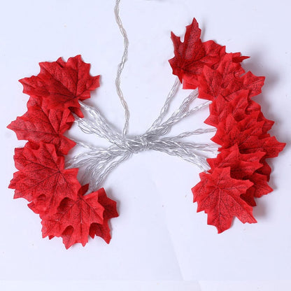 Mapelite Halloween Maple Leaf LED Light String