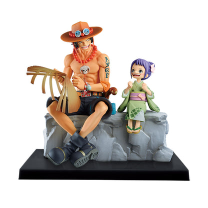 Figurine One Piece - Ace & Tama Ichiban Kuji Wano Kuni Act 2 Last One