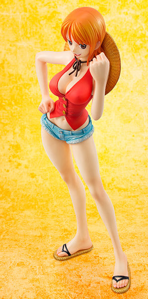 Figurine One Piece - Nami P.O.P Megahouse Ver. Mugiwara Édition Limitée