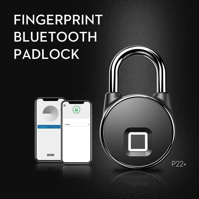 Smart Fingerprint Padlock with Bluetooth Access