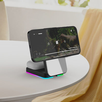 LumaSpin 3-in-1 Foldable Wireless Charger