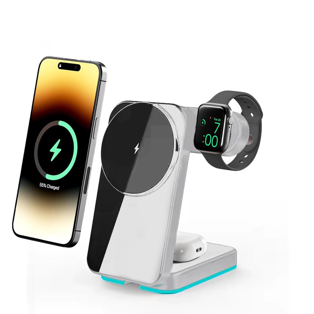 LumaSpin 3-in-1 Foldable Wireless Charger