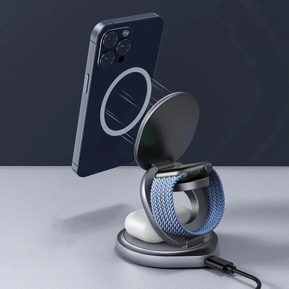 MagFlex Trio 3 in 1 Wireless Charging Station