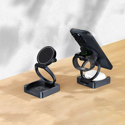 MagFold Trio 3 in 1 무선 충전기 
