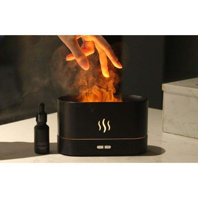 250ml Flame Humidifier With An Efficient LED Night Lamp