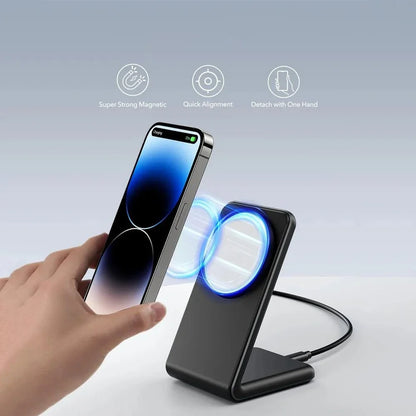 MagPulse 충전 타워: 2 in 1 MagSafe 충전기 