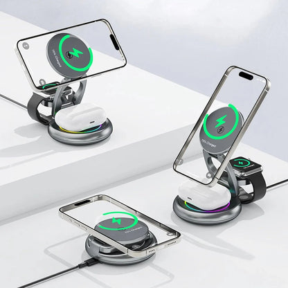 MagSync Trio 3 in 1 무선 충전기 