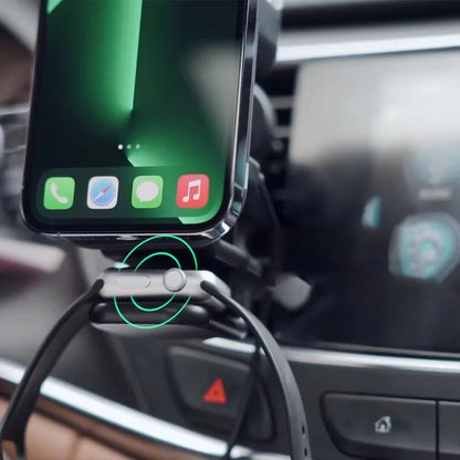 MagTech Drive: 3 in 1 Magnetic Car Charger & Holder